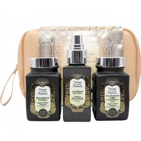 LA SULTANE DE SABA DELICES Champaka - Tropical Flowers Body Gift Set Набор "Путешествие в Малайзию"